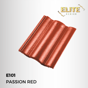 Ngói màu SCG - Ngói sóng E101- Passion Red