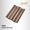 Ngói màu SCG - Ngói sóng E004 - Earth Brown