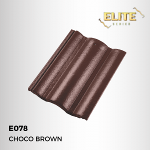 Ngói màu SCG - Ngói sóng E078 - Choco Brown
